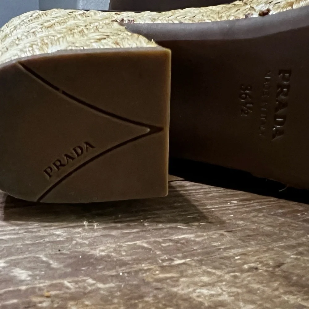 Prada Straw Mules - Picture 6 of 10